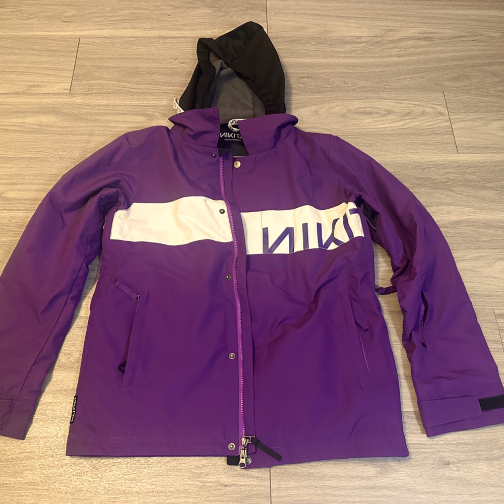 LIKE NEW - Purple Nikita Snowboarding Jacket -Size Small